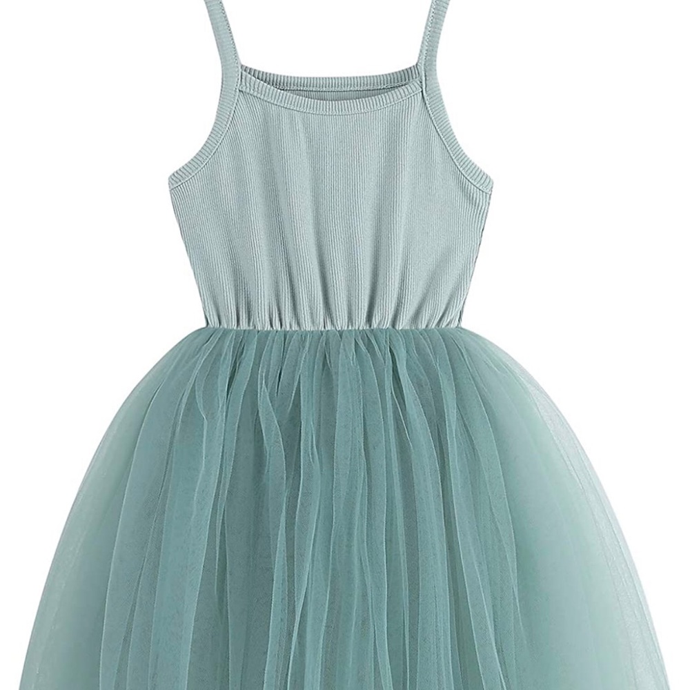 Toddler Girl TuTu Dress (mint green)
